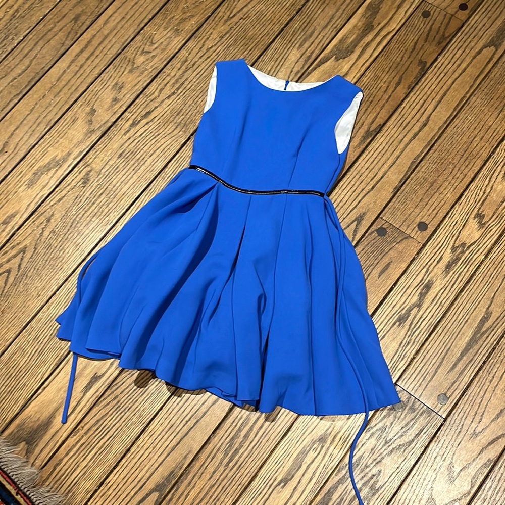 Fancy blue dress do kids!